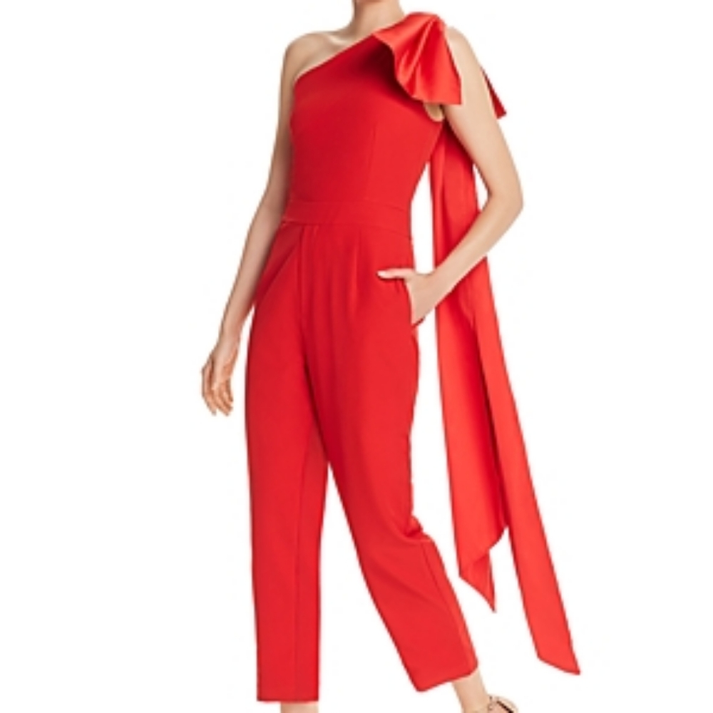 O.p.t Maza One- shoulder jumpsuit